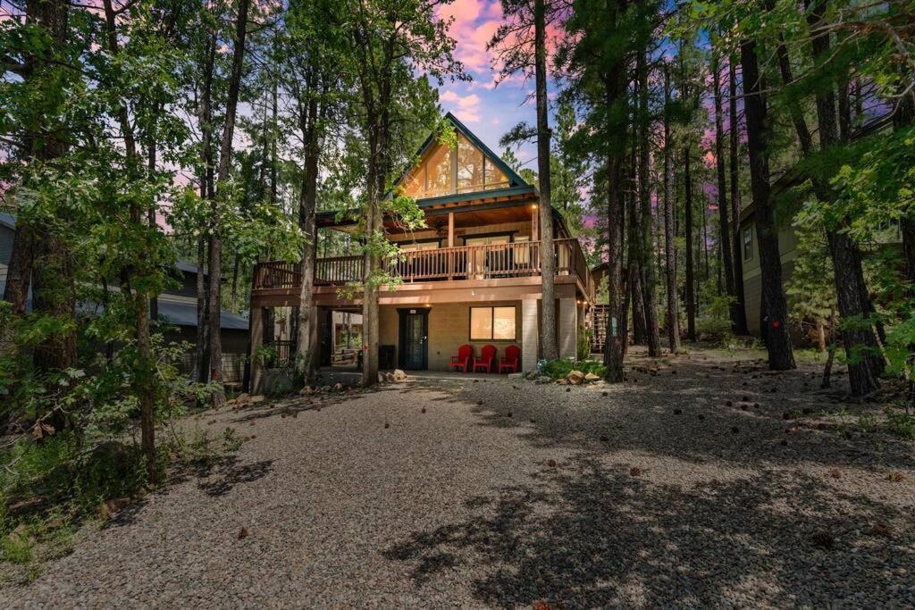 Luxury Cabin Oasis Getaway Heart Of 芒兹公园 外观 照片